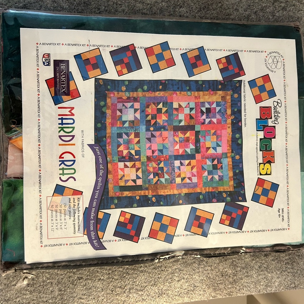 Mardi Gras Quilt Kit